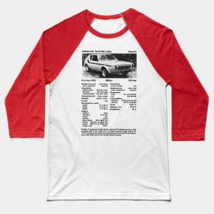 AMC GREMLIN - technical data Baseball T-Shirt